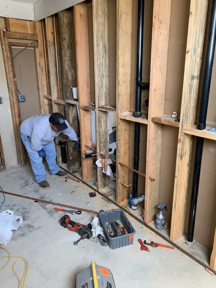 Commercial rough-in plumbing for Gas Line Repair in Halcyon Gate